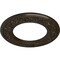 Ekena Millwork Blackthorn Medallion (Canopies up to 7 1/2"), 13 3/8"OD x 7 1/2"ID x 3/4"P, Stone Hearth Crackle CM13BLSHC - alternate 4